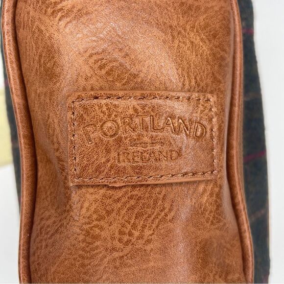 Portland Irish Tartan Plaid Mens Golf Washbag NWT - Picture 4 of 16